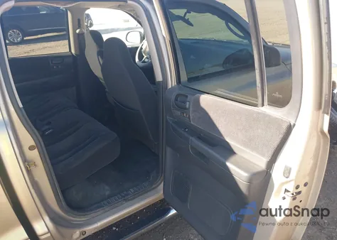 2002 Dodge Dakota Slt из США, поврежденный, VIN 1B7HG48N72S588024